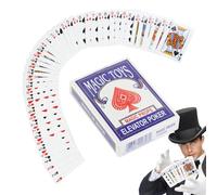Iouyjiu Decks Of Cards,Interactive Deck Of Playing Cards - Silent Features Close-up Magic Props for Party Entertainment Street Performance Teaching Demonstrations