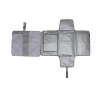 Iouyjiu Diaper Change Pad, Foldable Outdoor Changing Station, Waterproof Part, Multiple Storage Pockets, Compact Reusable Mat for Baby Girls and Boys On-The-Go, 22x21.5in