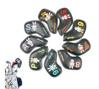 Iouyjiu Head Covers for Golf Clubs | Bunny Pattern Constellation Style Golfing Accessories,Easy Slip-On Club Head Cover,for Men Women Girlfriend Mother Father Grandfather Golf Lovers Outdoor