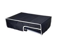 Iouyjiu Horizontal Dust Cover, Dustproof Storage Case, Waterproof Anti Scratch Dust Guard, Decorative Eva Dust Cover 39x26x9cm for Gaming Systems, Indoor, Game Consoles, Black, Gray Color
