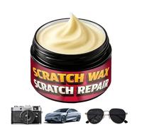 Iouyjiu Lens Restoration Kit - Protective Paste Remover for Clear Renewal | Polishing Compound with Sponge Applicator, Scratch Removal Formula for Headlights Swimming Goggles Glass Home Garage