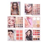 Iouyjiu Makeup Book Palette Travel - Facial Makeup Pallet | Long-Lasting Highlighter,for College Students Beginners Professionals Artists Brides Beauty Lovers Parties Special Events Daily Routine