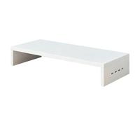 Iouyjiu Monitor Stand Riser - Ventilated Shelf Booster | Desktop Computer and Printer Stand for Screen, Laptop, Electronics, Home Office, School, Study, Playroom Setup