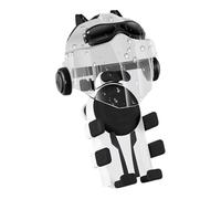 Iouyjiu Motorcycle Phone Mount Umbrella, Handlebar Navigation Holder, Sunshade Canopy High Strength Support, Light Blocking Cover for Travel Riding Delivery, 4.53 x 2.6 inches