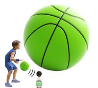 Iouyjiu Quiet Basketball - 3D Soft Basketball Ball Silent Ball | High-Density Foam, Bright Mute for Game, Practice, Kids Teens Adults