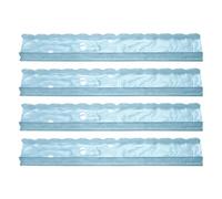 Iouyjiu Scalloped Mahjong Racks with Magnetic Pushers | Scalloped Non-Slip | Magnetic Mah Jongg Pushers - for Women Men Collectors Home Party Game Night Gatherings Clubs Travel Vacation Holiday Hotel