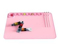 Iouyjiu Silicone Mats for Crafts - 60x40cm Nonstick Heat Resistant Silicone Painting Sheet,No Fading Painting Supplies for, Art, Clay, Resin Casting