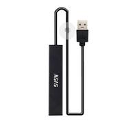 Iouyjiu Small Submersible Aquarium Heater, Adjustable Aquarium Temperature, Aquariums Water Heater with Automatic Shut Off Feature, Fast Heating Aquarium Device 2.99x0.59 for Aquariums