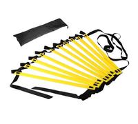 Iouyjiu Soccer Ladder | Quick Ladder for Training - Storage Bag Included Instant Set-up Exerciser for Sports Tennis Hockey Badminton Soccer Basketball