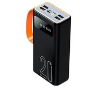 Iouyjiu Solar Power Bank, Portable External Battery Pack, Long Lasting High Capacity Charger, Efficient USB Charging Station for Cell Phones, Camping, Hiking, Outdoor Adventures