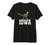 Iowa Ring Necked Pheasant Wildlife Nature Scenic Landscape Premium T-Shirt