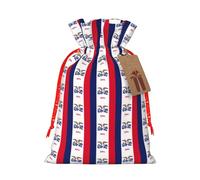 Iowa State Flag Print Reusable Eco-Friendly Gift Drawstring Bag For Party Favors Seasonal Celebrations