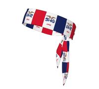 Iowa State Flag Tennis Tie Headband Hair Band Unisex Dry Head Tie Sport Band for Basketball, Running, Tennis