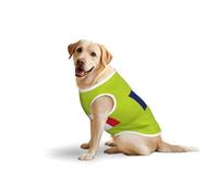 Iowa State Flagprint Large Pets Vest Party Travel Breathable Summer Lightweight Soft Cozy Sleeveless