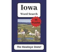 Iowa Word Search Puzzle Book: 55 Puzzles