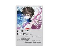 IOWNMCVHX Anime Guilty Crown Minimalist Art Wall Art Picture Print Modern Family Room Decor 24 x 36 Inches (60 x 90 cm)