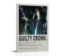 IOWNMCVHX Anime Guilty Crown Role Minimalist Fan Art Wall Art Picture Print Modern Family Room Decor 12 x 18 Inch (30 x 45 cm)