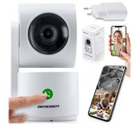 IP camera 3MP rotating baby monitor Berdsen BD-942 white
