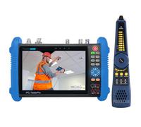 IP Camera Test Tool IPC-9800CLMOVTADHS Pro Multi-functions CCTV Tester 7inch IPS Touch Screen Monitor 8MP SDI TVI AHD CVI TDR OPM VFL POE Camera 8K H.265 With HDMI&VGA Input