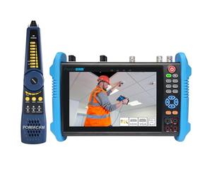 IP Camera Test Tool IPC-9800CLMOVTADHS Pro Multi-functions CCTV Tester 7inch IPS Touch Screen Monitor 8MP SDI TVI AHD CVI TDR OPM VFL POE Camera 8K H.265 With HDMI&VGA Input
