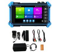 IP Camera Tester with PoE, WANLUTECH CCTV Camera Tester CVI TVI AHD SDI Analog Camera Tester 5.4inch Touchscreen RJ45 Cable TDR Tester RS485 HDMI in VGA in (IPC-5200 Plus)