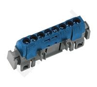 Legrand 004842 Terminal Strip 25 mm² 8 x 16 mm² Blue