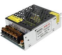 Universal IP20 DC12V AC 100-240V 60 Watt LED Driver Power Supply Switching Transformer for LED Lighting LED Strip Light Project 3D Printer (60W)