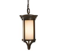 IP23 1 Bulb Chain Lantern Heritage Bronze LED E27 60W