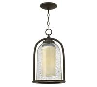 IP23 1 Bulb Chain Lantern Oil Rubbed Bronze LED E27 100W
