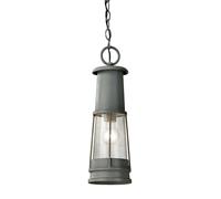 IP23 1 Bulb Chain Lantern Storm Cloud LED E27 100W