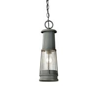 IP23 1 Bulb Chain Lantern Storm Cloud LED E27 100W