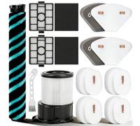 IP3251UKT Filter compatible with Shark PowerDetect Clean & Empty Vacuum Cleane, 2 HEPA & 2 Pre-Motor Filter for Auto-Empty Dock, 1 Post-Motor & 4 Pre-Motor Filters for Handheld Vacuum, 1 Soft Roller