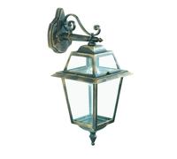 Searchlight Lighting New Orleans Black Gold Finish Wall Light