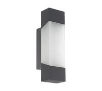 IP44 Outdoor Wall Light Anthracite Porch Accent Lamp 4.8W Built in LED Loops Multi One Size