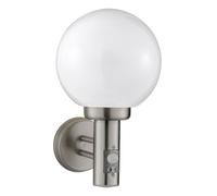 IP44 Stainless Steel Outdoor Garden Porch Wall Bracket Light with Motion Sensor