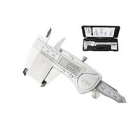 IP54 Digital Caliper Metal Gauge Digital Micrometer Stainless Steel Digital Pachymeter Vernier Calipers Depth Measuring Tools(Box Quality Caliper)