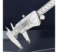 Ip54 Digital Caliper Metal Material 6 Inch/150Mm Waterproof And Dustproof Electronic Vernier Calipers Micrometer Measuring Tools Ruler,