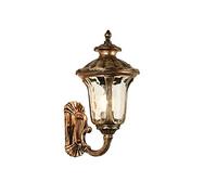 IP54 Rainproof Die-cast Aluminum Glass Wall Lamp Light Wall Mounted Light Outdoor Wall Lantern Outside Patio Porch Community Vineyard Decoration Wall Sconce E27 Illumination Reading Light