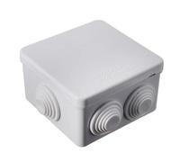 IP55/65 Waterproof Junction Box - Weatherproof Indoor/Outdoor Electric Cable Connector - Fully Dust Sealed Project Box Enclosure - Shockproof Surface Mounted External CCTV Electric IP-Box