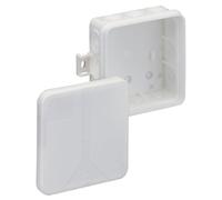 IP55 Junction Box, White, 85x85x37mm - SPELSBERG