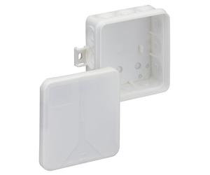 IP55 Junction Box, White, 85x85x37mm - SPELSBERG