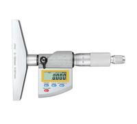 IP65 0-100mm 0.001mm Digital Depth Micrometer Electronic Machinist Mico Gauge Deep Micrometer Multiple Measurement Modes
