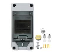 IP65 3-Way Outdoor Electric Junction Box, w/Pass Lock & Panel Rails System