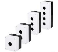 IP65 Rated 22mm Hole Push Button Switch Box for Industrial Use Made from ABS Plastic with Sealing Ring (3-hole)