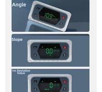 IP65 Rated Digital Protractor with Magnetic Base, Backlit Display with Auto Invert, Audible Alerts for Critical Angles, Precision Angle Measurement Tool with Hold Function