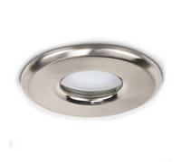Valuelights Downlight Ip65 Ceiling Light Fitting 6 Pack With Cool White Bulb In Silver Silver