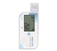 IP65 USB Temperature Data Logger LCD Display -30C to 70C Cold Storage | Records 65k Points, LCD Shows Real-time Stats, USB Plug-and-play For PDF Reports, Long for battery Life, ABS Housing