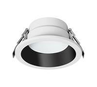 IP65 Waterproof 3.6in Slim LED Recessed Ceiling Light - Flush Mount Downlight for Bathroom, Corridor & Outdoor Use - Energy-Efficient Spotlight Fixture (3000K 10w)