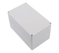 IP65 Waterproof Junction Box, 200x120x113mm ABS Plastic Electrical Enclosure with Screw Lid, Outdoor Weatherproof Cable Case for Wire Connections, Gray