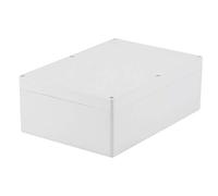 IP65 Waterproof Junction Box,White Universal Electric Project Enclosure,10.3 x 7.3 x 3.7inch,DIY Electrical Project Case,with 6 Screws